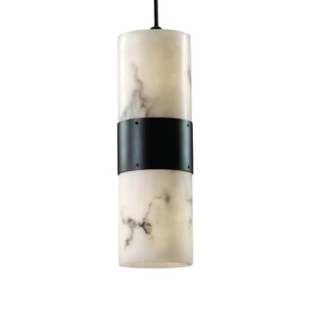 Justice Design Group FAL-8815-12-NCKL LumenAria Collection Mini 1-Light Pendant